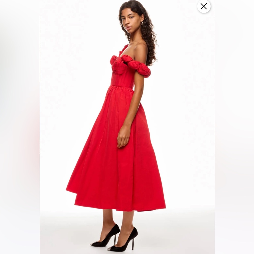 Rachel Gilbert Henley Strap Dress, Size: US 6 - Picture 2 of 11